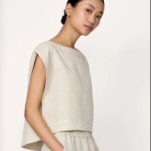 NWT Laude the Label Linen Top — Large